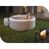 Ogrodowe Spa szare Lay-Z-Spa St.Lucia Bestway 60037