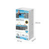 Basen GREYWOOD PRISM FRAME 549x122 zestaw 15w1 Intex 26744
