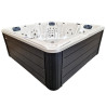 Jacuzzi ogrodowe SPA-702 230x230 Biała perła antracyt Hydro San