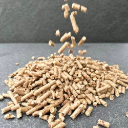 PELLET DRZEWNY SOSNOWY| Jakość Premium A1 | 6mm | Paleta-worki 15kg|18,5MJ