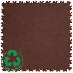 Podłogi PVC - FORTELOCK Skóra ECO BROWN INDUSTRY |  7mm