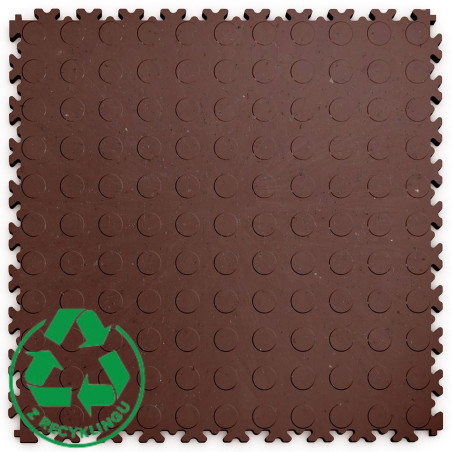 Podłogi PCW - FORTELOCK Monety ECO BROWN INDUSTRY |  7mm