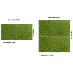 Sztuczna Trawa Santiago|MultiDecor|wys. 42mm|rolka 4m