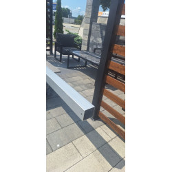 Aluminiowy Profil 100x100x3 mm 3,2m | Do Budowy Wiat, Garaży, Altanek