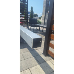 Aluminiowy Profil 100x100x3 mm 3,2m | Do Budowy Wiat, Garaży, Altanek