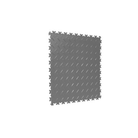 GERFLOR Podłoga Puzzle Jasnoszara 4mm Blacha Ryflowana