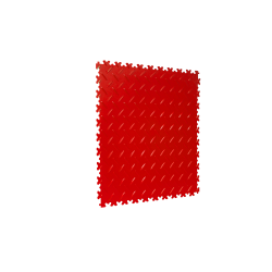 GERFLOR Gumowe Płytki Czerwone 4mm Blacha Ryflowana