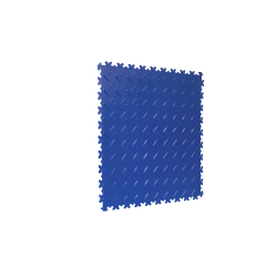 GERFLOR Wytrzymała Posadzka Modułowa Niebieska 4mm Blacha Ryflowana