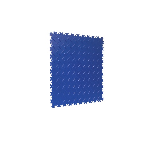 GERFLOR Wytrzymała Posadzka Modułowa Niebieska 4mm Blacha Ryflowana