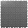 Posadzki Modułowe PVC - FORTELOCK GRAPHITE Monety INDUSTRY |  7mm