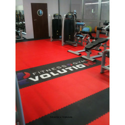 GERFLOR Płytki modułowe Czarne 4mm Blacha Ryflowana