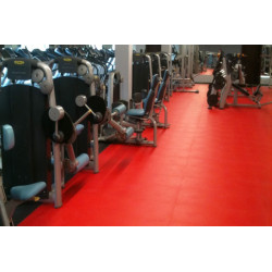 GERFLOR Gumowe Płytki Czerwone 4mm Blacha Ryflowana