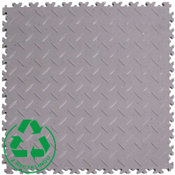 Płytka bezklejowa - FORTELOCK Blacha Ryflowana ECO GREY |  7mm