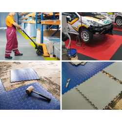 Podłogi Przemysłowe Invisible ECO GRAPHITE – Ukryty Zamek, Montaż Bez Przestoju