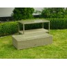 Duży zestaw wypoczynkowy meble ogrodowe LEVANTE 3