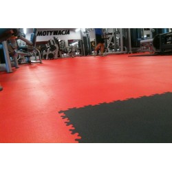 Podłoga R-TILE Textured Red 4mm