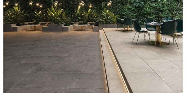 Płyta tarasowa Downtown Grey – czy to najlepszy gres z efektem betonu?