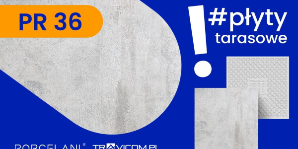 Płyta tarasowa Porcelani PR36 – czy „szary beton” to najlepszy wybór na Twój taras?