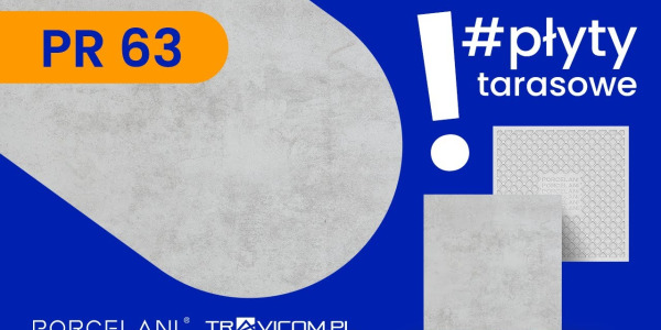 Porcelani PR63 – Jak jasnoszary beton architektoniczny zmienia optykę małego tarasu i balkonu?